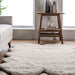 Faux Sheepskin Area Rug 60x80 cm Natural Design