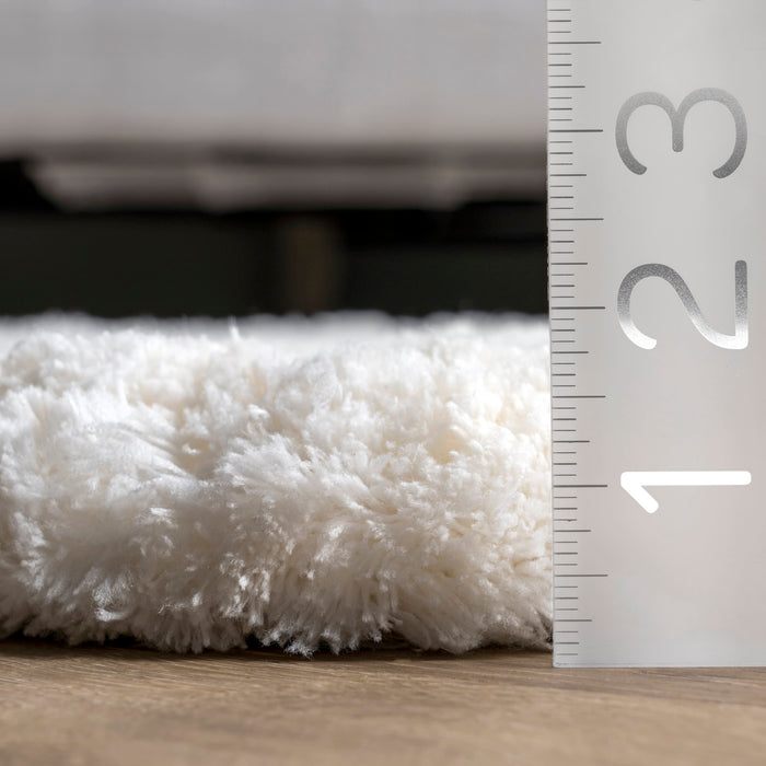 Faux Sheepskin Area Rug 60x80 cm Natural Design