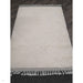 Fes FE03 Moroccan Berber Soft Plush Hand-Carved Boho Cream/White Rug