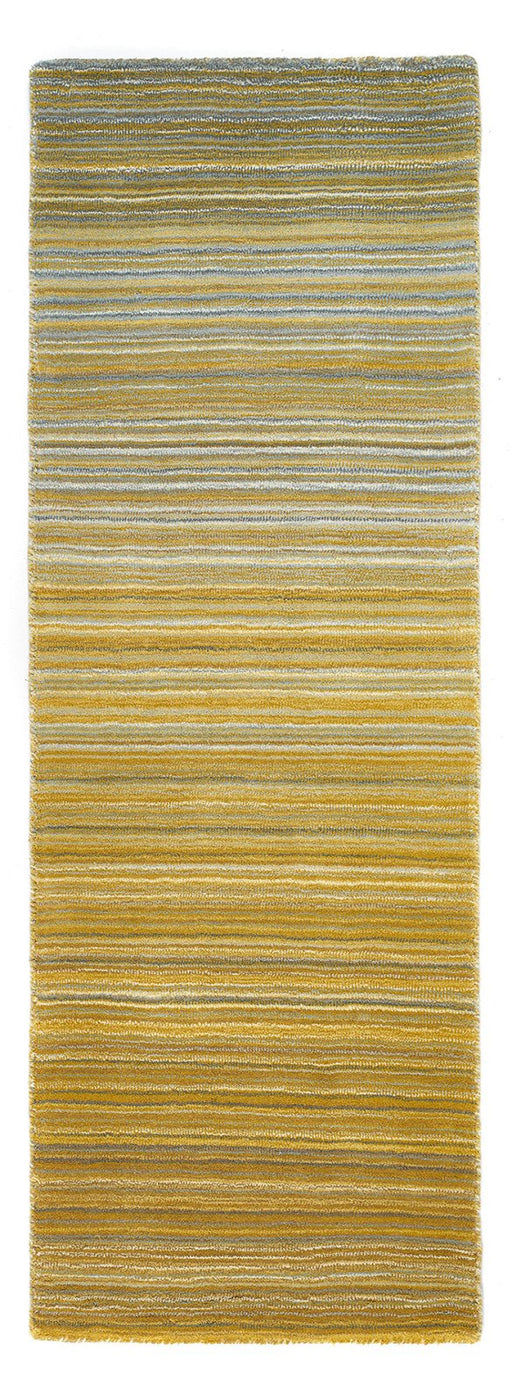 Fine Stripes Ocher Runner -matto