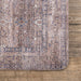 Floral Anti-Fatigue Kitchen Mat 50x80 cm Rust