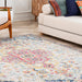 Floral Medallion Area Rug 160cm for Home Decor