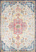 Floral Medallion Area Rug 160cm for Home Decor