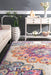 Floral Pattern Area Rug Multicolor 160x230 cm