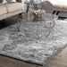 Floral Pattern Area Rug in Grey 120x180 cm