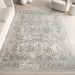 Floral Pattern Area Rug in Ivory 120x180 cm