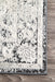 Floral Pattern Area Rug in Ivory for Modern Spaces