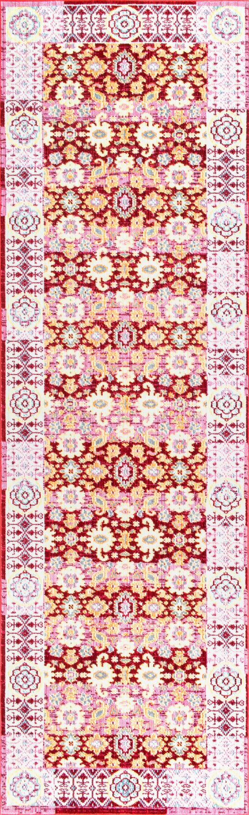 Floral Red Area matto 120x180 cm