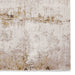 Florence 50034 Modern Abstract Metallic Distressed Textured High-Density Soft Beige/Brown/Gold Rug