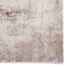 Florence 50034 Modern Abstract Metallic Distressed Textured High-Density Soft Beige/Brown/Silver Rug