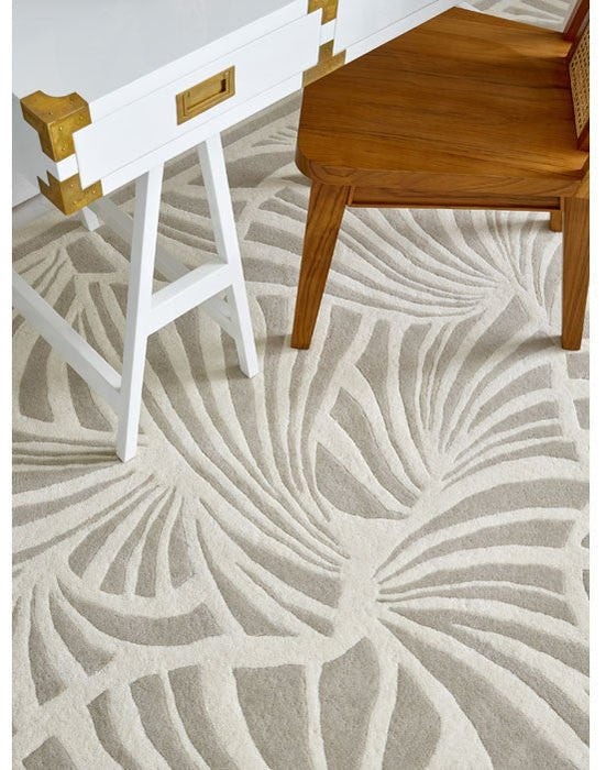 Florence Broadhurst Japanese Fans Ivory 039301 Rug