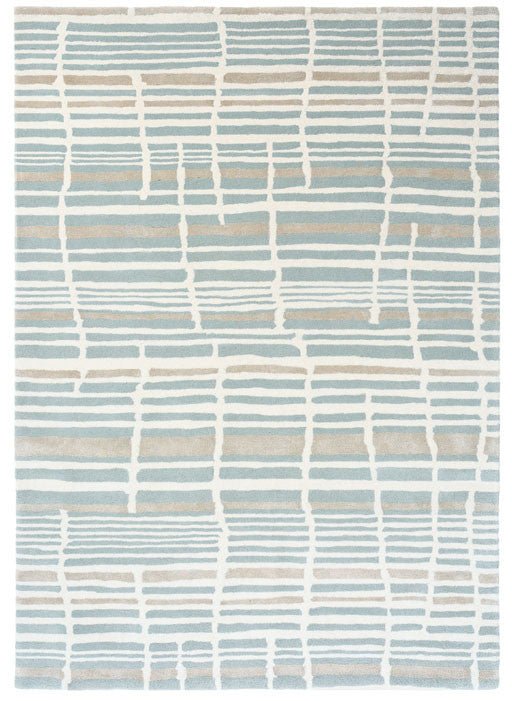 Florence Broadhurst Tortoiseshell Stripe Jade 039808 Rug