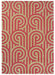 Florence Broadhurst Turnabouts Claret 039200 Rug