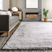 Fluffy Shag Area Rug 100% Polyester for Kids Room