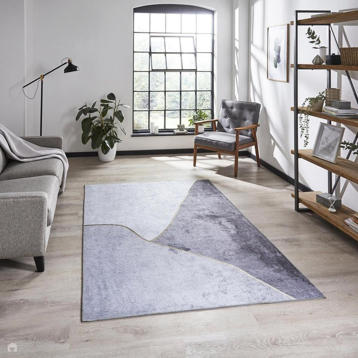 Force K7279 Grey/Gold Rug