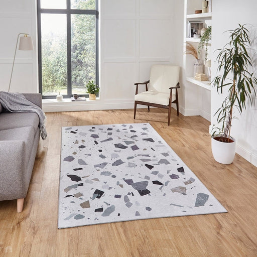 Force K7282 Ivory/Grey Rug