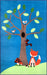 Fox and Tree Friends värikäs lasten alueen matto 120x160 CM