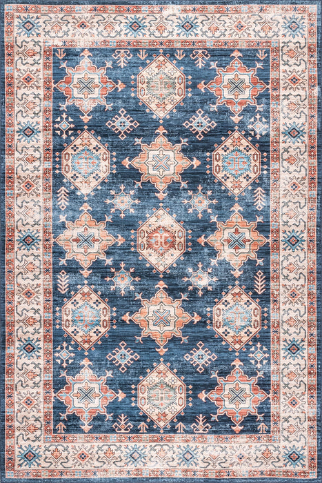 Tappeto lavabile Francesca 120x180 cm Blu Navy