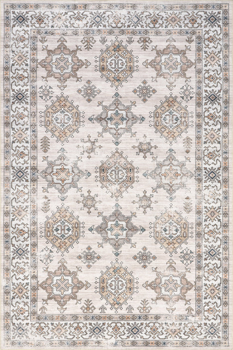 Tappeto Lavabile Francesca 152 Cm Design Avorio