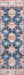 Francesca Washable Navy Area Rug for Busy Homes
