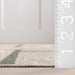 Frankie Zen Lined Rug for Indoor and Outdoor Use Green 150x240 cm