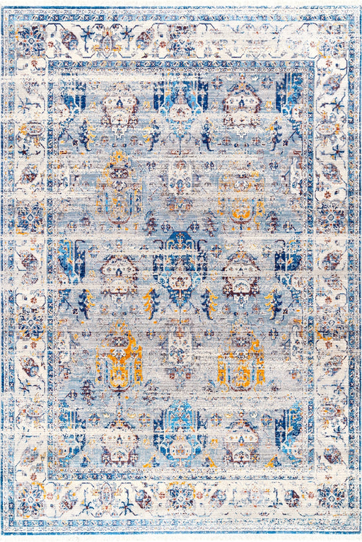 Fringe Area Rug Grey 160x230 cm for Modern Home Decor