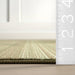 Fringed Area Rug in Dark Sage 160 x 230 cm