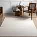 Fringed Cream Area Rug 160x230 cm