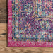 Fuchsia Distressed Persialainen matto Home sisustukseen 160x230 cm