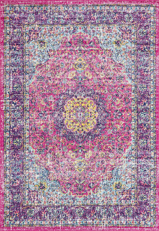 Tappeto persiano vintage fucsia 160x230 cm