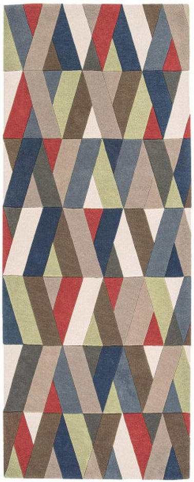 Funk Chevron Multi Runner Rug