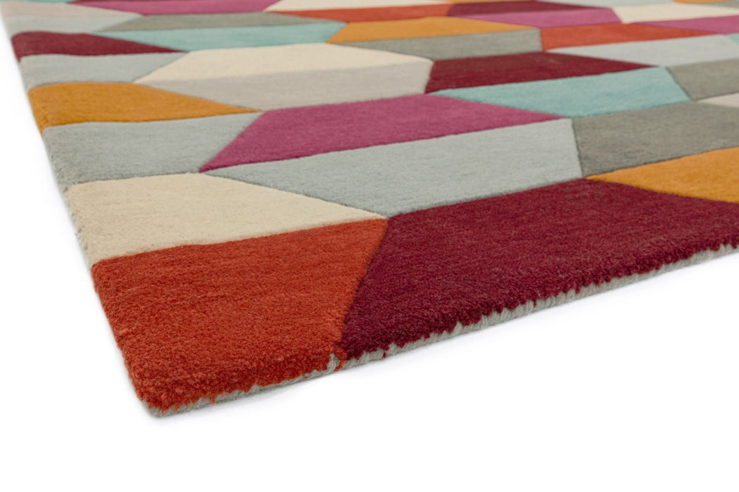 Funk Honeycomb Bright Rug