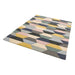 Funk Honeycomb Modern Geometric High-Density Heavyweight Hand-Woven Wool Pastel Multicolour Rug