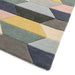 Funk Honeycomb Modern Geometric High-Density Heavyweight Hand-Woven Wool Pastel Multicolour Rug