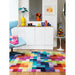 Funk Modern Geometric High-Density Heavyweight Hand-Woven Wool Multicolour Rug