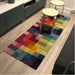 Funk Modern Geometric High-Density Heavyweight Hand-Woven Wool Multicolour Rug