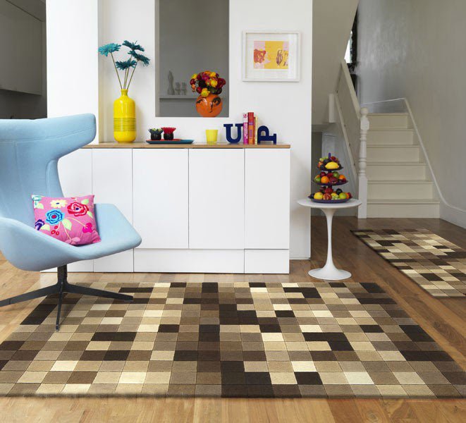 Funk Natural Boxes Rug