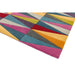 Funk Triangles Modern Geometric High-Density Heavyweight Hand-Woven Wool Multicolour Rug