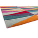 Funk Triangles Modern Geometric High-Density Heavyweight Hand-Woven Wool Multicolour Rug