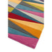 Funk Triangles Modern Geometric High-Density Heavyweight Hand-Woven Wool Multicolour Rug