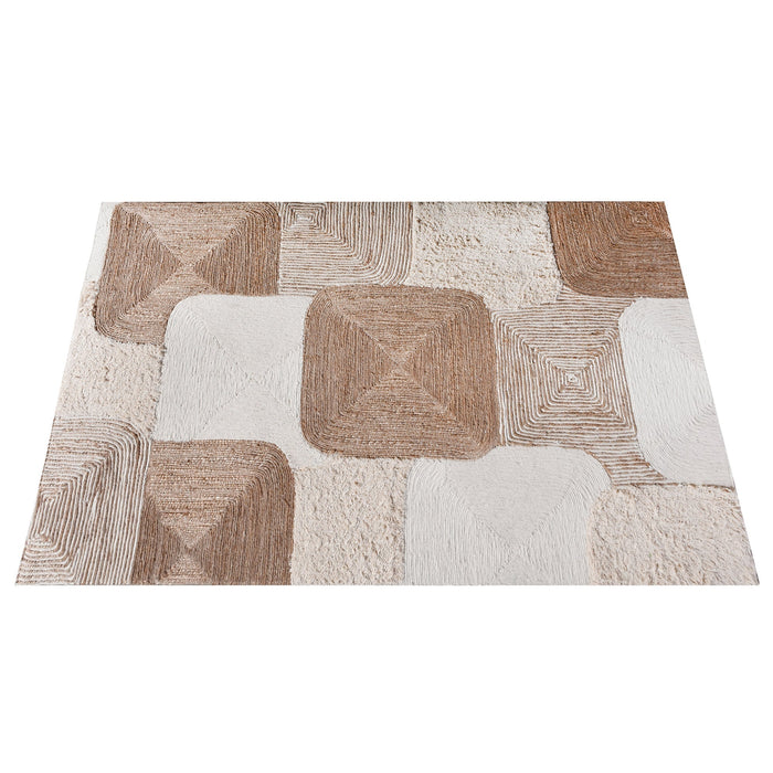 Galeana Handmade Wool Cotton Natural Fiber Rug