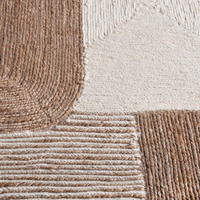 Galeana Handmade Wool Cotton Natural Fiber Rug