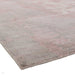 Gatsby Modern Abstract Distressed Metallic Shimmer Hand-Woven Textured Printed Viscose Flatweave Blush/Grey/Cream Rug