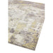 Gatsby Modern Abstract Distressed Metallic Shimmer Hand-Woven Textured Printed Viscose Flatweave Gold/Grey/Taupe/Cream Rug