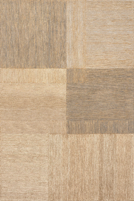 Tappeto geometrico 150x230 cm dal design naturale