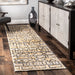 Geometric Beige Pattern Area Rug 120x180 cm