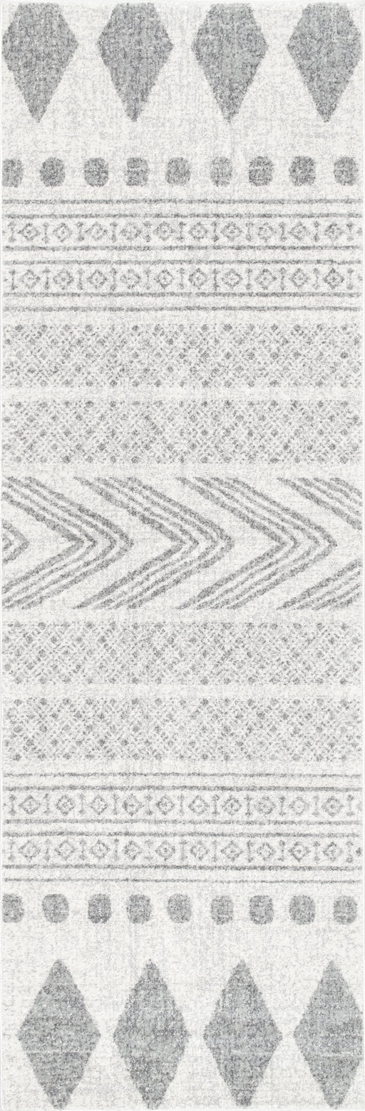 Geometric Grey Area Rug - Stylish Design for Any Room