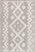 Geometric Grey Area Rug for Modern Home Decor