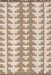 Tappeto geometrico in iuta 150x90 cm Texture naturale