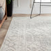 Geometric Pattern Area Rug 120x180 cm Beige